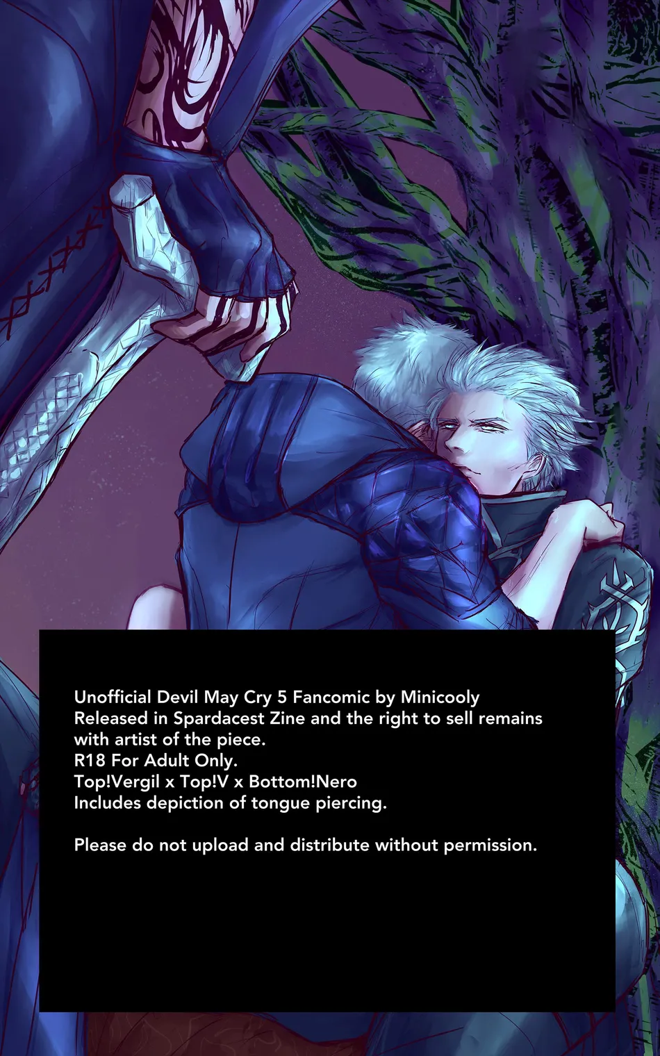 [Minicooly] Vergil x V x Nero fancomic – Devil May Cry 5 dj [Eng] — 001