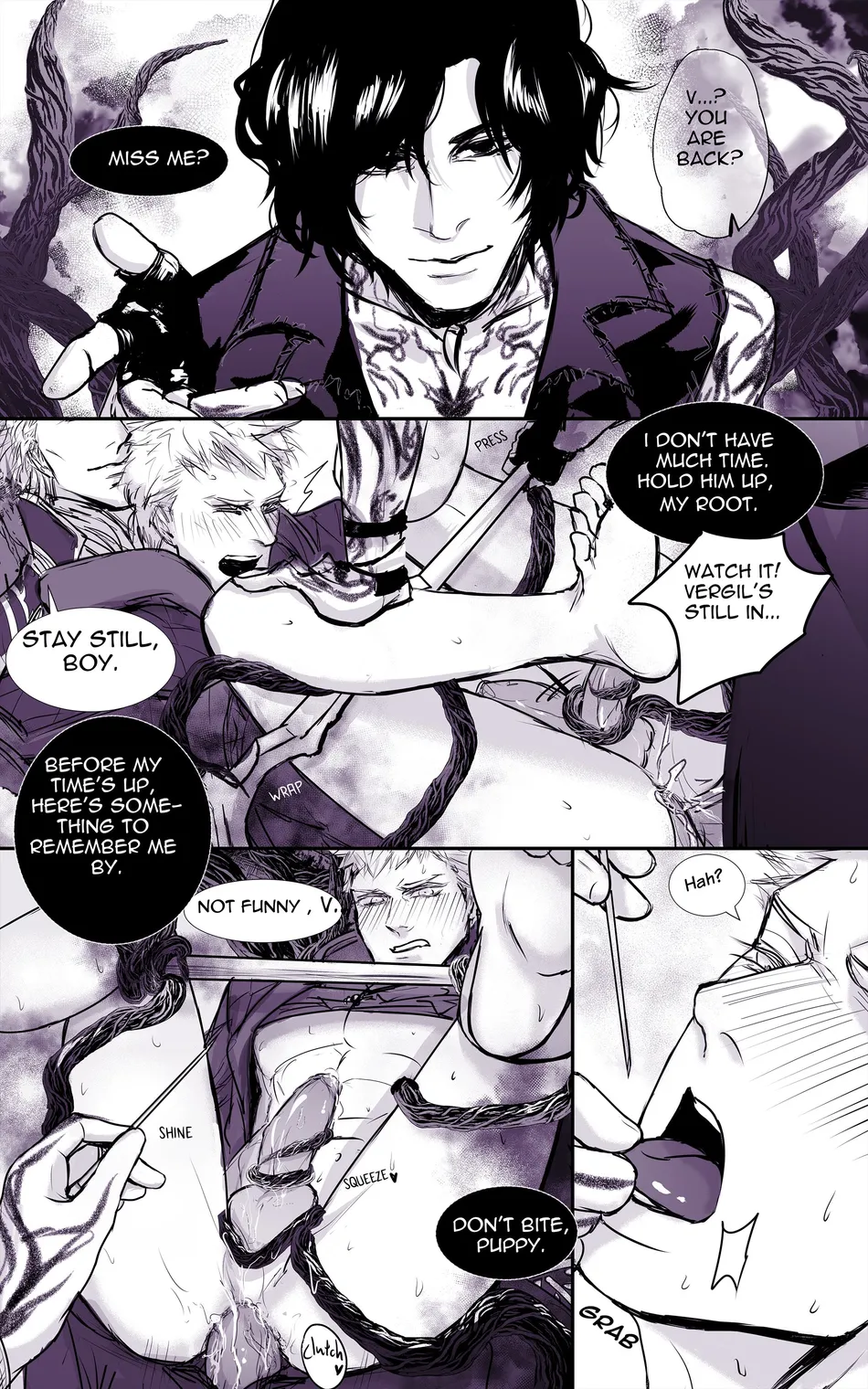 [Minicooly] Vergil x V x Nero fancomic – Devil May Cry 5 dj [Eng] — 003