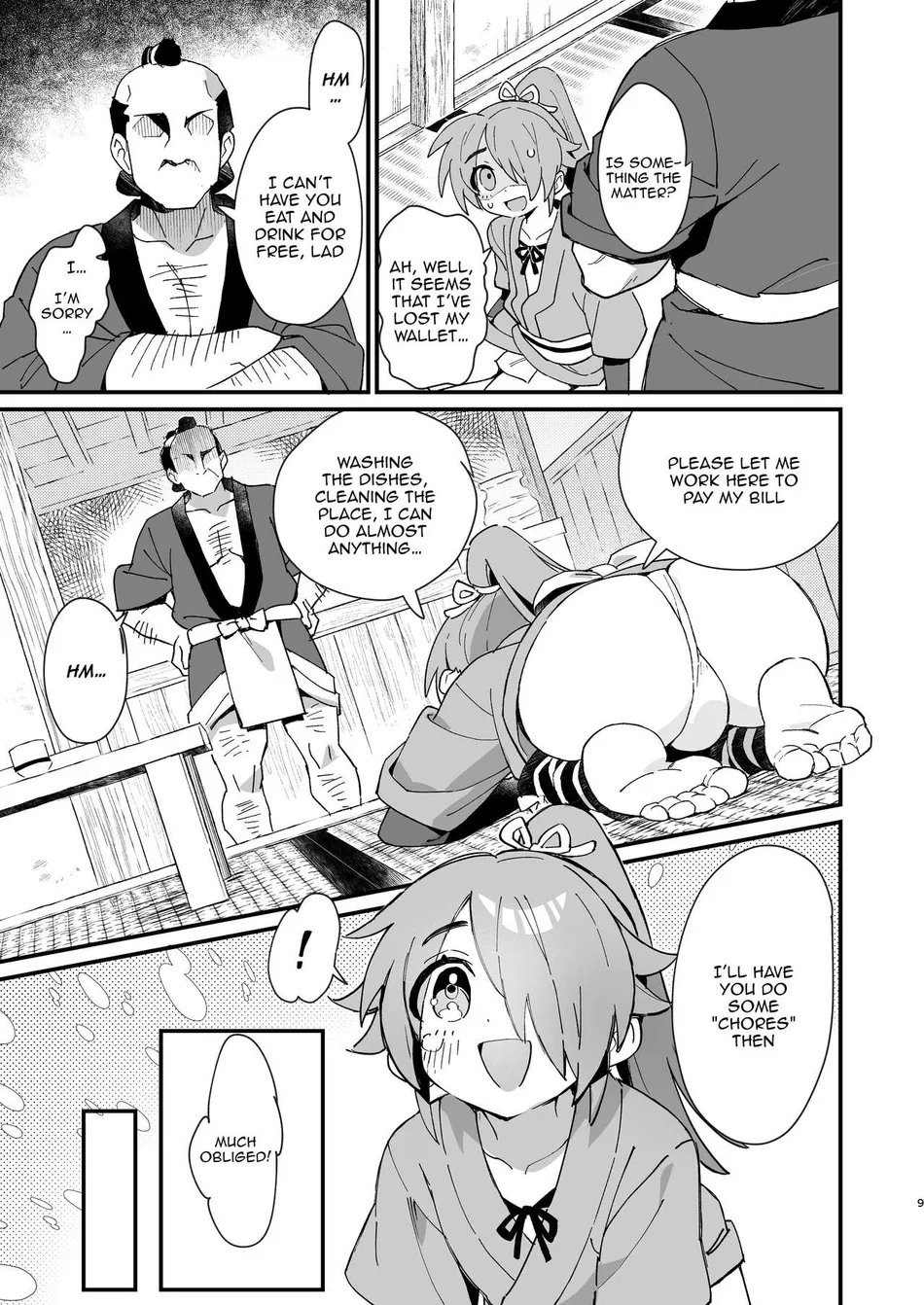 [Pometeor (Enotou)] Inuzakaya -Tsubakimaru Ryokouki- | Dog Izakaya – Tsubakimaru’s Travel Records – [Eng] — 008