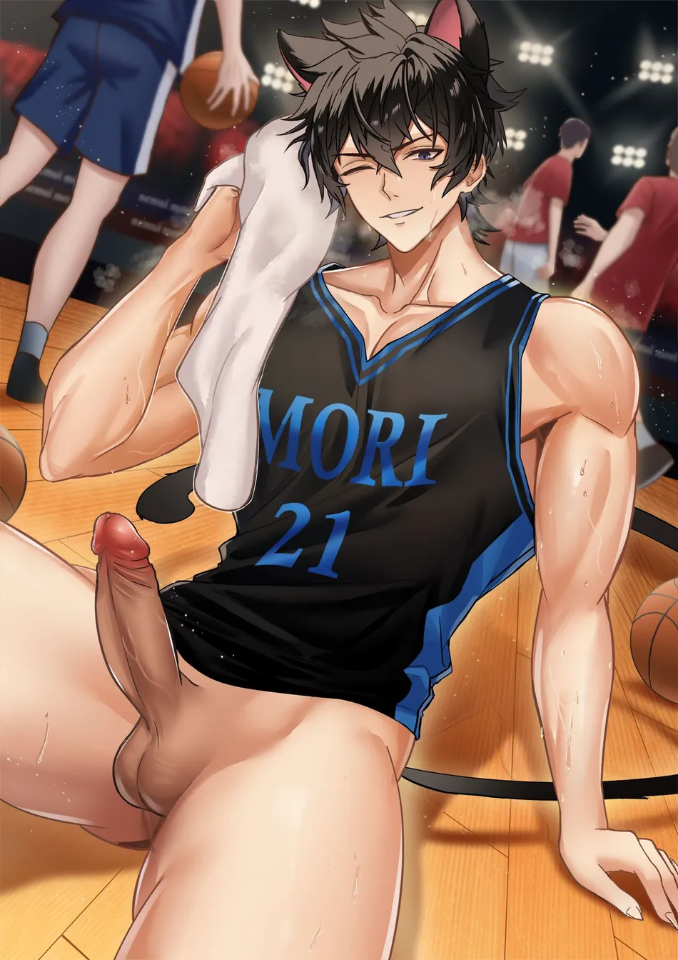 [Nemui Mori] Extracurricular School – Basketball Player Mori — 009