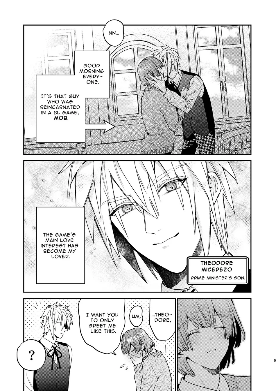 [niwaniwa (Oova Akiru)] Tensei Mob wa BL-gee no Sekai de Hamerare Kouryakusaremashita!? 2 | Sex with the Love Interest! But I’m an NPC! 2 [Eng] — 005