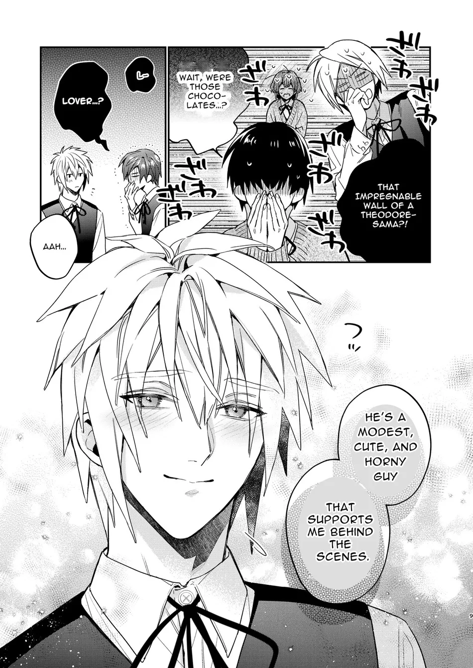 [niwaniwa (Oova Akiru)] Tensei Mob wa BL-gee no Sekai de Hamerare Kouryakusaremashita!? 2 | Sex with the Love Interest! But I’m an NPC! 2 [Eng] — 009