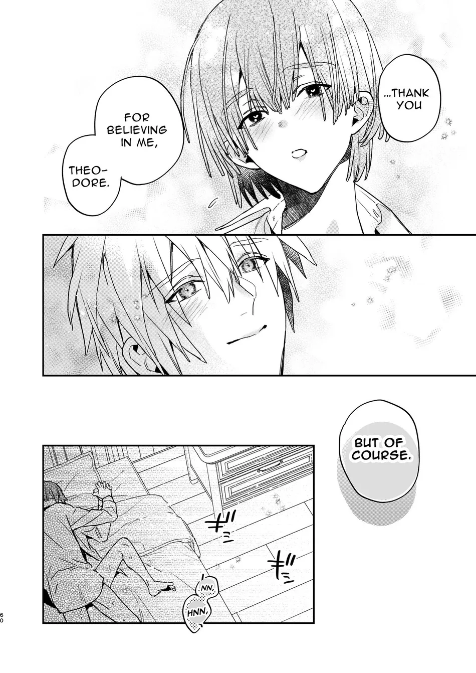 [niwaniwa (Oova Akiru)] Tensei Mob wa BL-gee no Sekai de Hamerare Kouryakusaremashita!? 2 | Sex with the Love Interest! But I’m an NPC! 2 [Eng] — 060