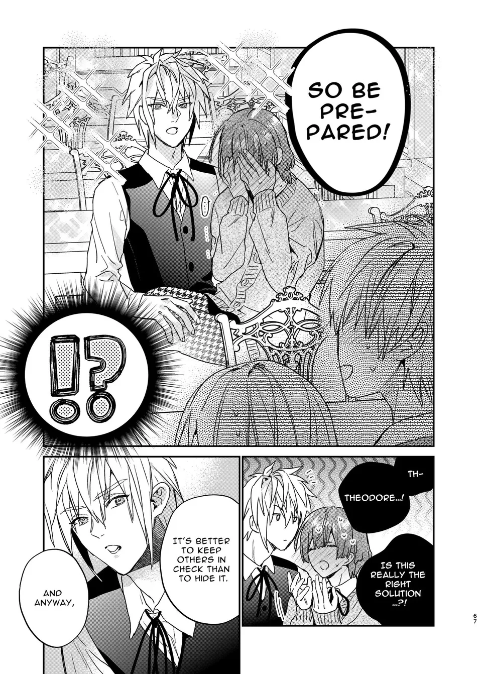 [niwaniwa (Oova Akiru)] Tensei Mob wa BL-gee no Sekai de Hamerare Kouryakusaremashita!? 2 | Sex with the Love Interest! But I’m an NPC! 2 [Eng] — 067
