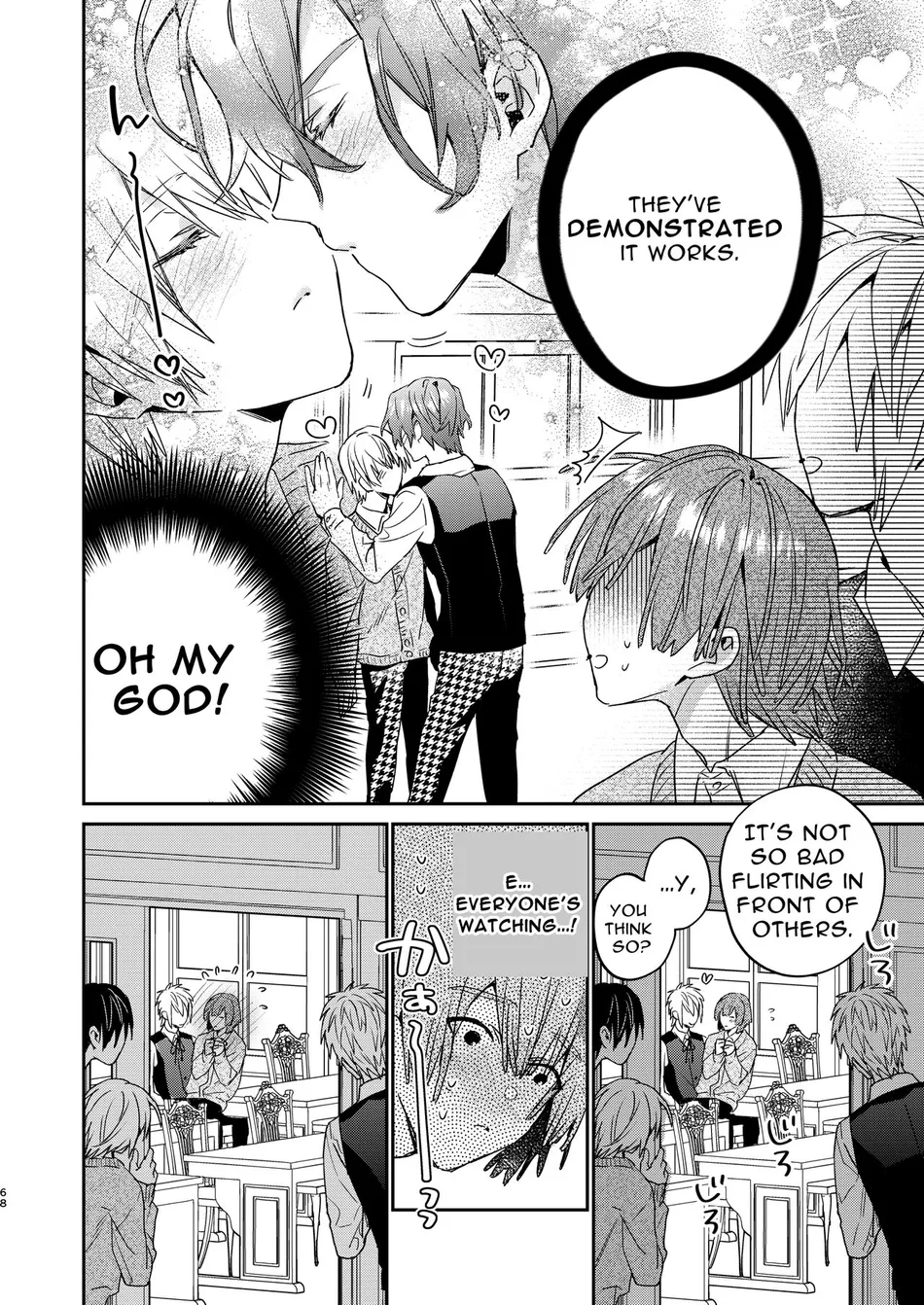[niwaniwa (Oova Akiru)] Tensei Mob wa BL-gee no Sekai de Hamerare Kouryakusaremashita!? 2 | Sex with the Love Interest! But I’m an NPC! 2 [Eng] — 068