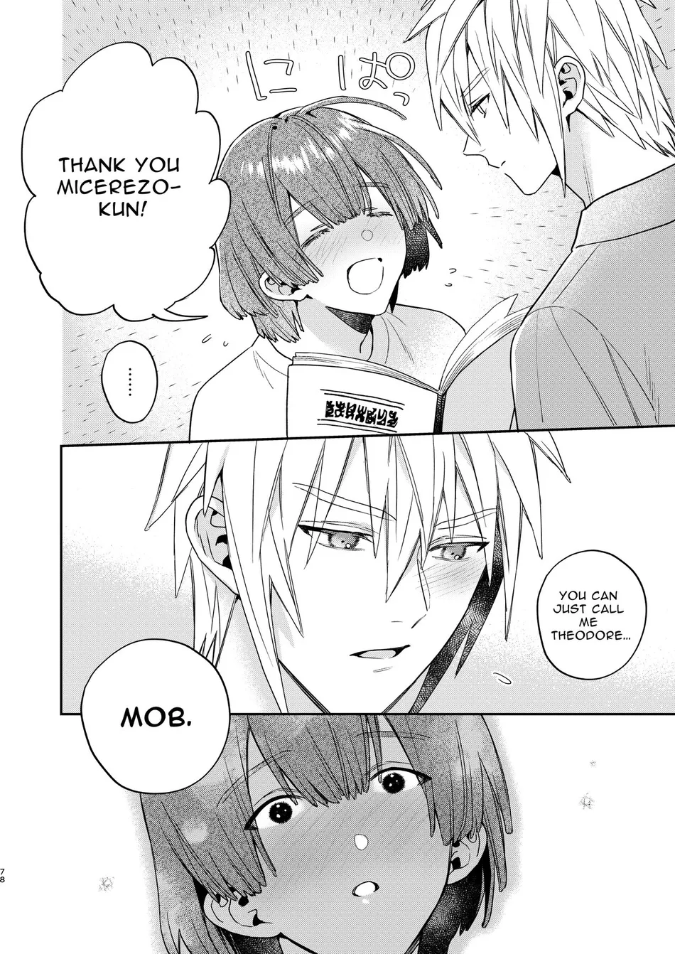 [niwaniwa (Oova Akiru)] Tensei Mob wa BL-gee no Sekai de Hamerare Kouryakusaremashita!? 2 | Sex with the Love Interest! But I’m an NPC! 2 [Eng] — 078