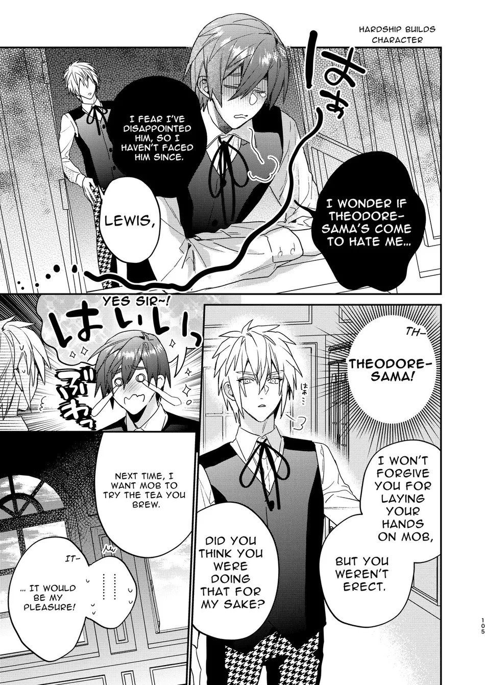[niwaniwa (Oova Akiru)] Tensei Mob wa BL-gee no Sekai de Hamerare Kouryakusaremashita!? 2 | Sex with the Love Interest! But I’m an NPC! 2 [Eng] — 105