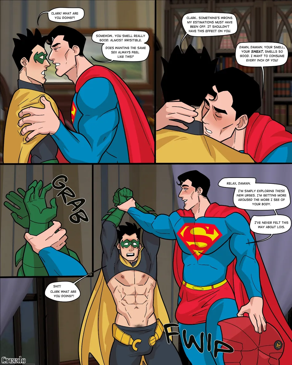 [Creedo] Heroic Lessons – Superman x Robin [Eng] — 005