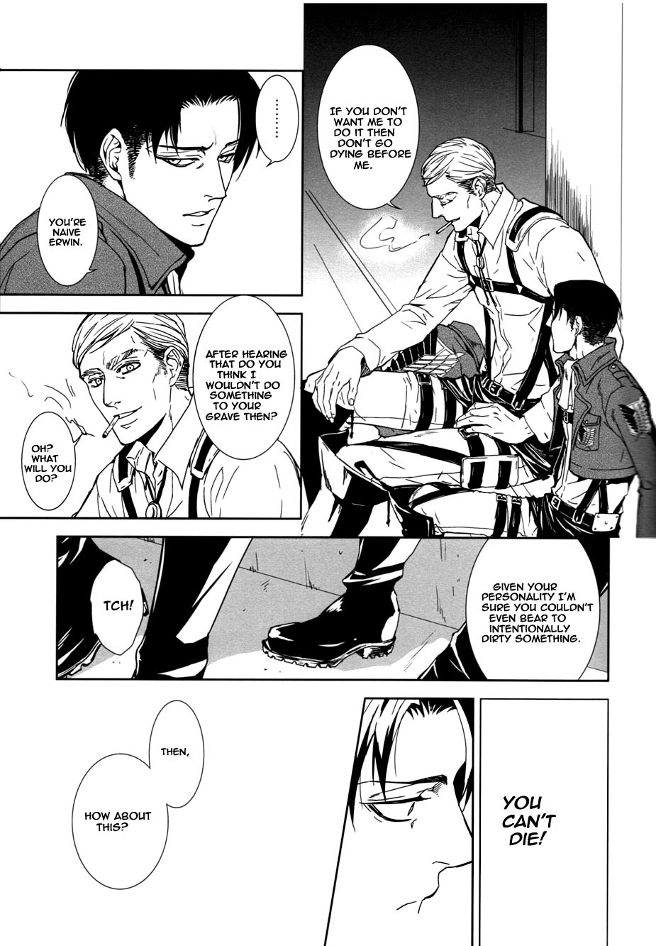 [Sable. (SAGAWA Miku)] Shingeki no Kyojin dj – Even if you may die somewhere tomorrow [Eng] — 014