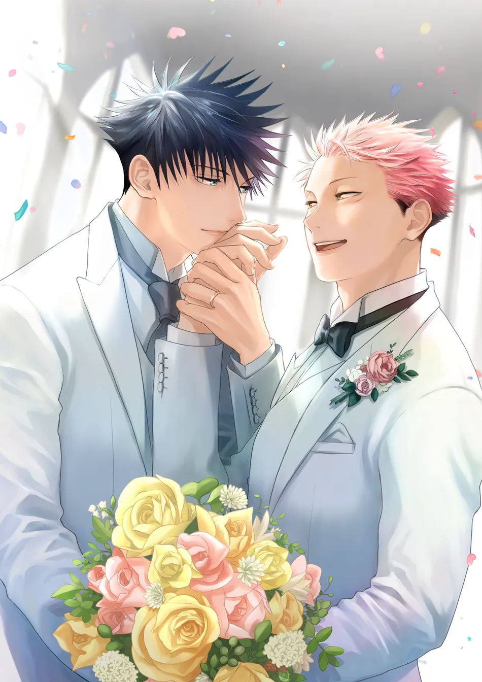 [Maru (OXOX)] MeguYuuji Exhibition Manga -Jujutsu Kaisen dj [Eng] — 009