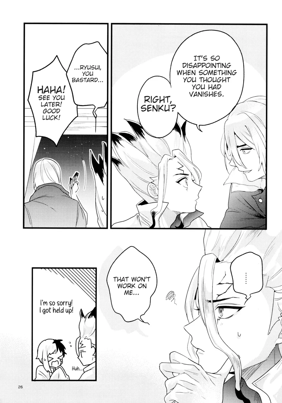 [pipipi (Panya-san)] Love is Killer – Dr. Stone dj [Eng] — 026