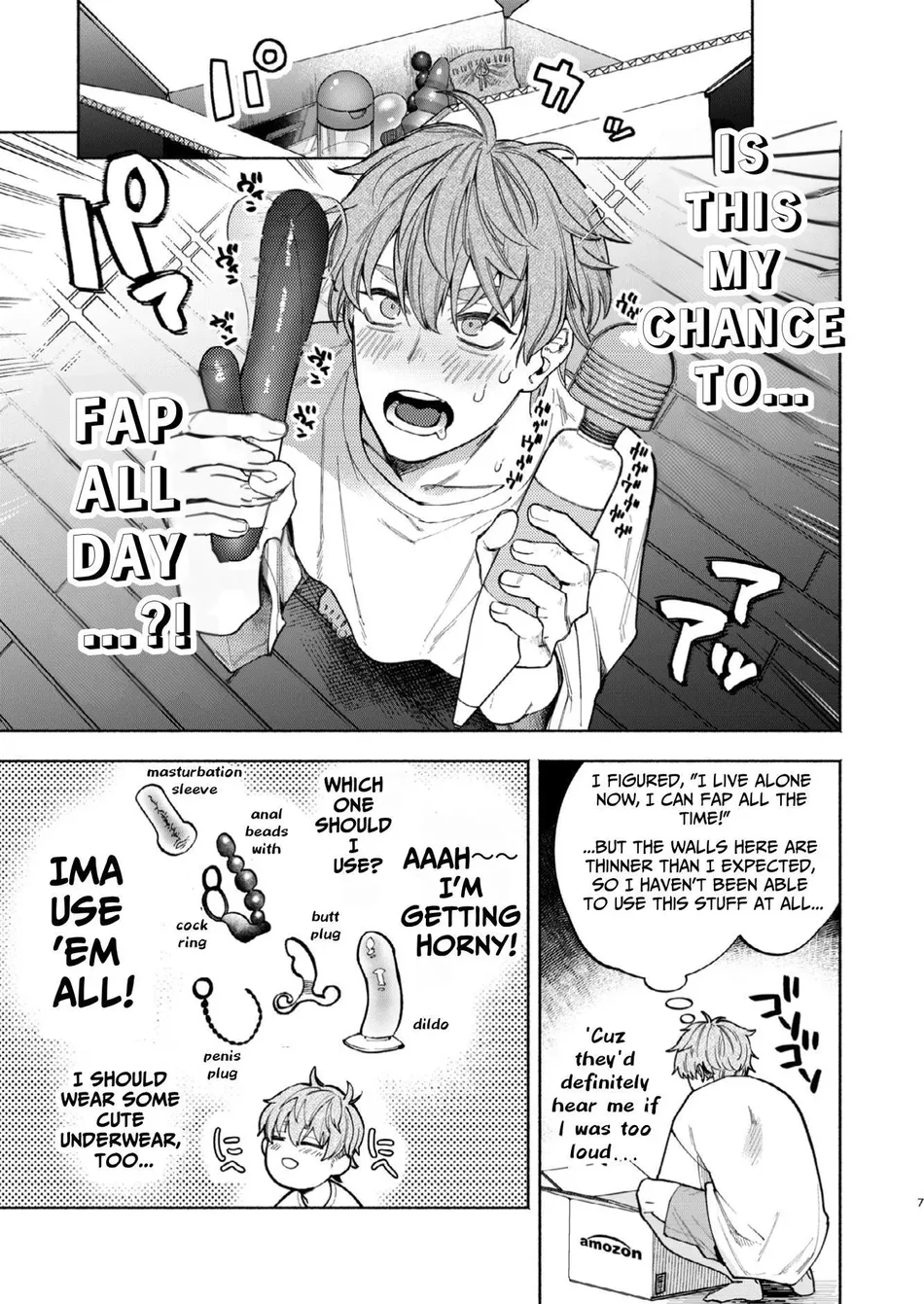 [ECHO (Echo Jiro)] Amedashi Himadashi Honki Onanie Shiyo [Eng] — 007