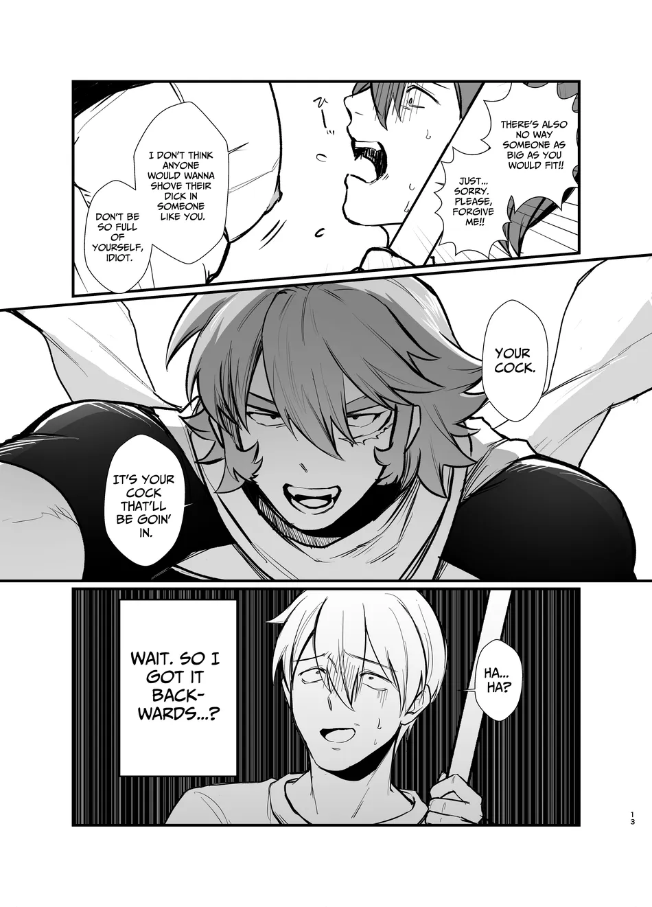 [happyhappy-unicornfarm (Tadano)] Who’d Have Thought The Strongest Man Would Get His Pussy Ploughed… [Eng] — 011
