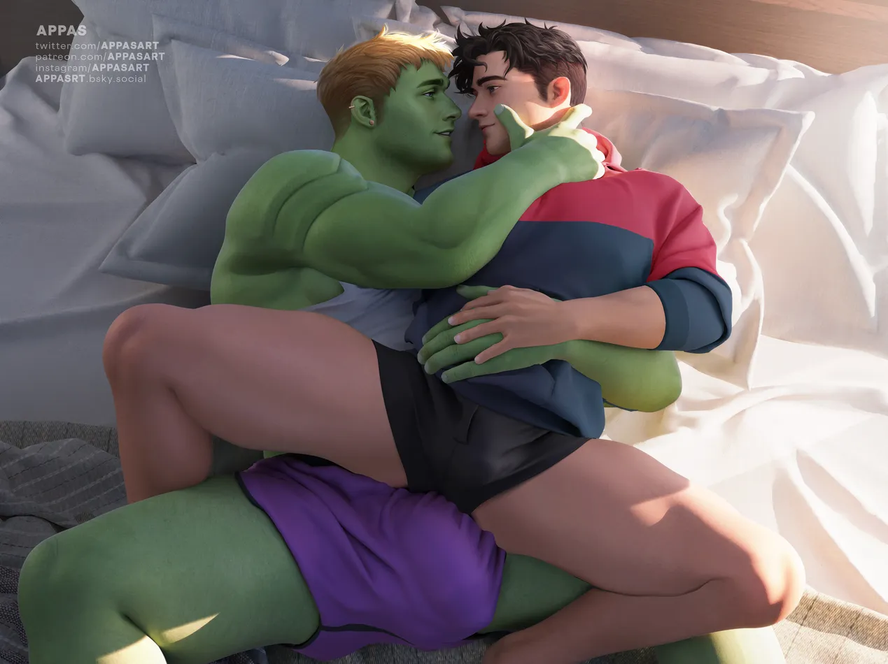 [Appas] Wiccan and Hulkling — 001