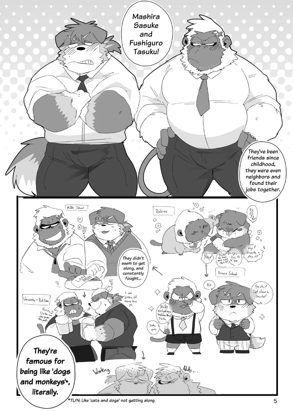 [Kokemomo (Hyaku)] Fushiguro-kun and Mashira-kun [Eng] — 005