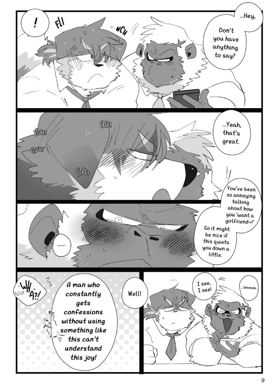 [Kokemomo (Hyaku)] Fushiguro-kun and Mashira-kun [Eng] — 009