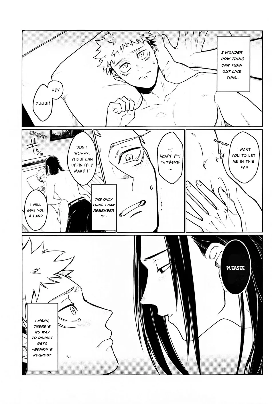 [Larva (Nayo)] Don’t say “Pleaseee” to me! – Jujutsu Kaisen dj [Eng] — 002