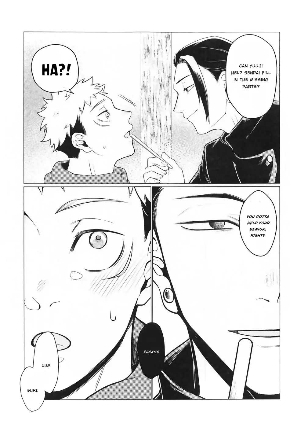 [Larva (Nayo)] Don’t say “Pleaseee” to me! – Jujutsu Kaisen dj [Eng] — 006