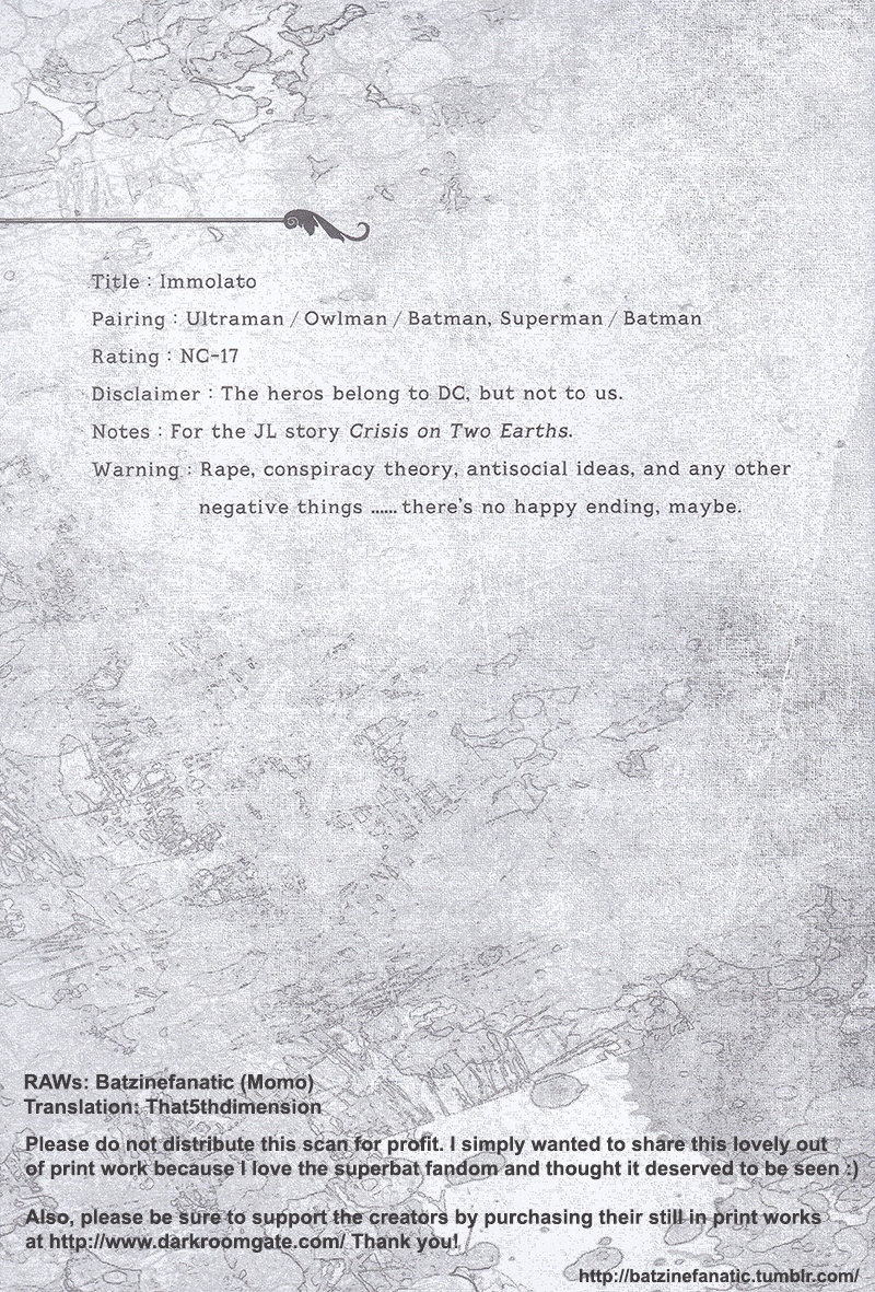 [Hai-ning/ Greenlock] Justice League dj – Immolato [Eng] — 003