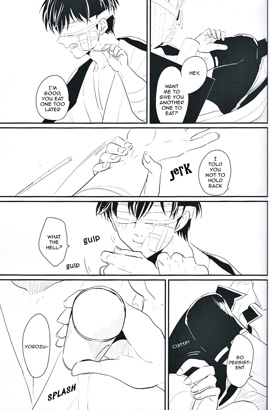 [Paraiso/ Harada] Gintama dj – Me Yami Otoko [Eng] — 013