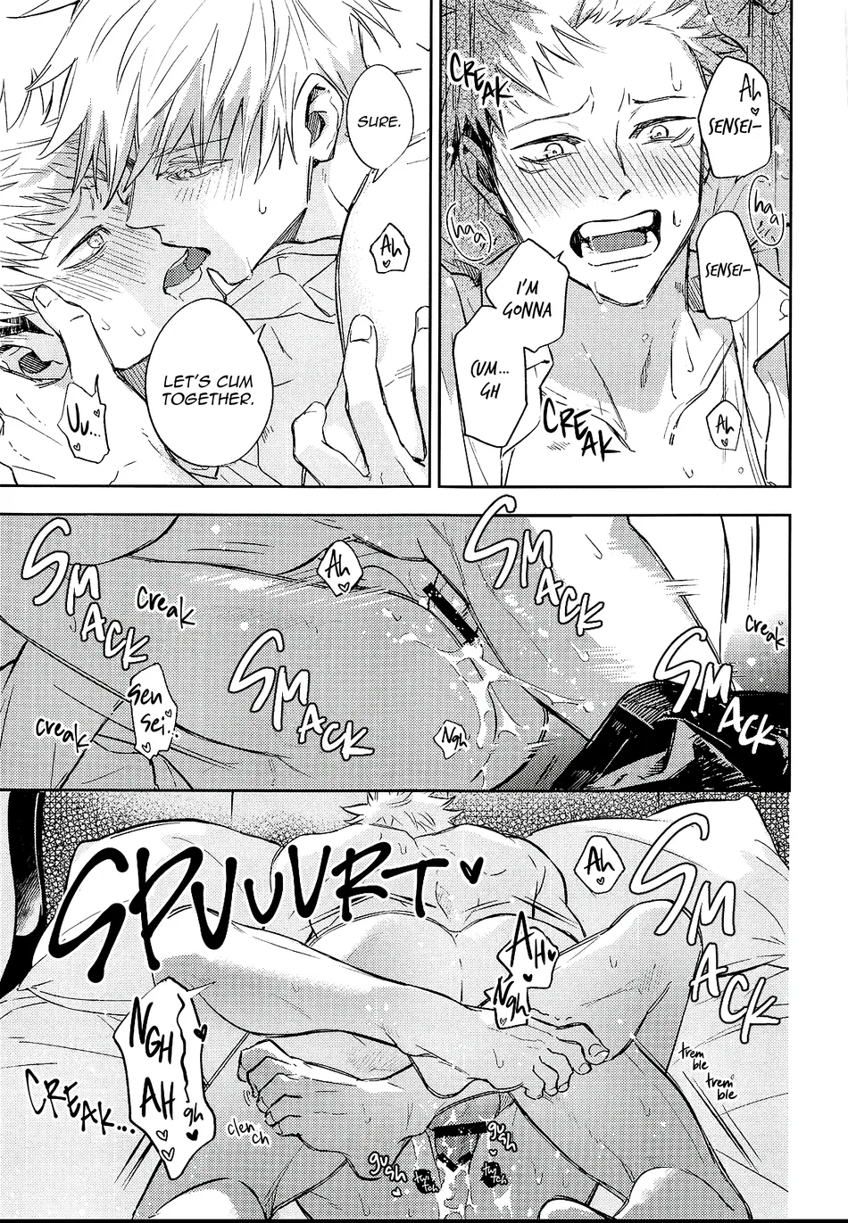 [Monochrome Kit / Mitsuya] Nugasete Ageyokka – Jujutsu Kaisen dj [Eng] — 018