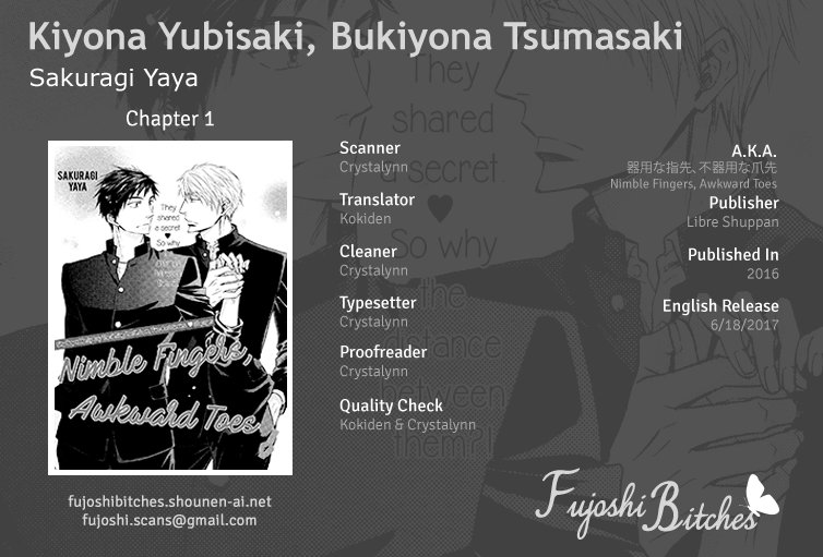 [SAKURAGI Yaya] Kiyona Yubisaki, Bukiyona Tsumasaki [Eng] — 001