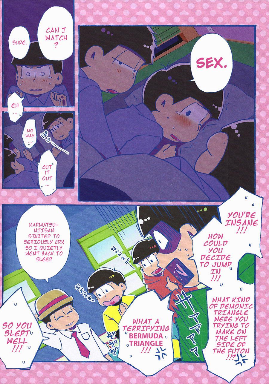 [UOSAOH/ endou] Osomatsu-san dj – Matsuno-ka kinkyuu kaigi [Eng] — 010