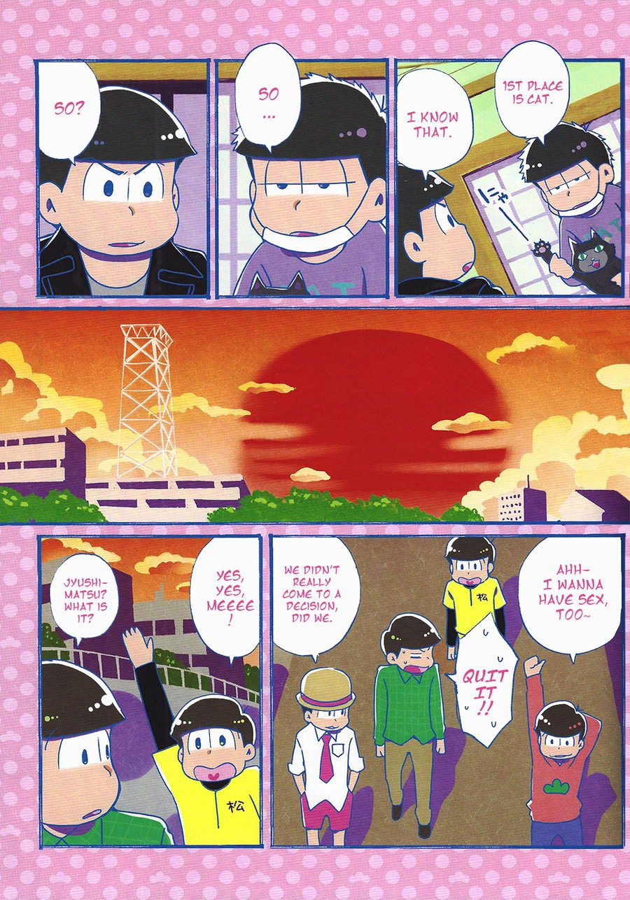 [UOSAOH/ endou] Osomatsu-san dj – Matsuno-ka kinkyuu kaigi [Eng] — 017
