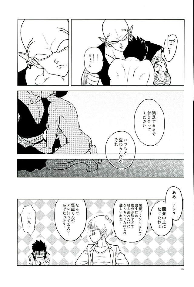 [Tousoku Chokusen Undou (Pine)] What?! – Dragon Ball Z dj [JP] — 033