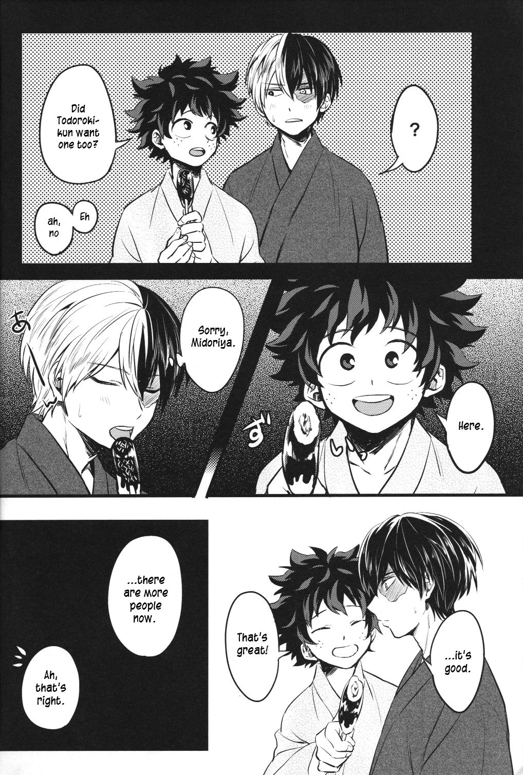 [Soratobe/ Enaka] Yumeutsutsu – My Hero Academia dj [Eng] — 005