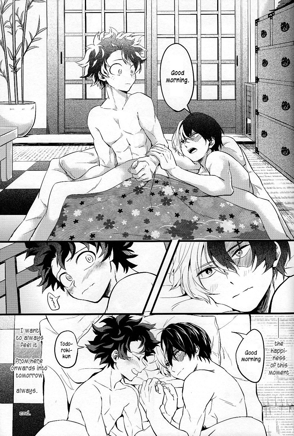 [Soratobe/ Enaka] Yumeutsutsu – My Hero Academia dj [Eng] — 032