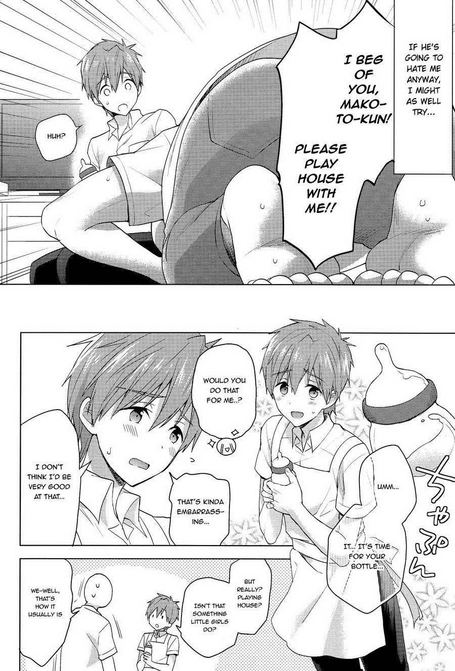 [Monukenokara (Mo)] Makoto-kun to Omamagoto – High☆Speed! -Free! Starting Days- dj [Eng] — 004