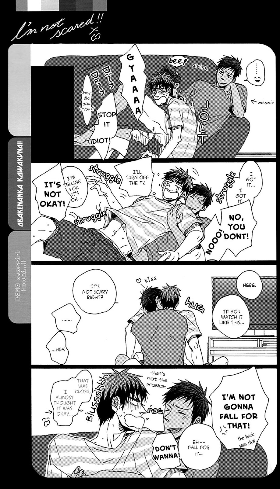 [KUD2 (Inugami Sukekiyo)] I’m not scared!! – Kuroko no Basuke dj [Eng] — 005