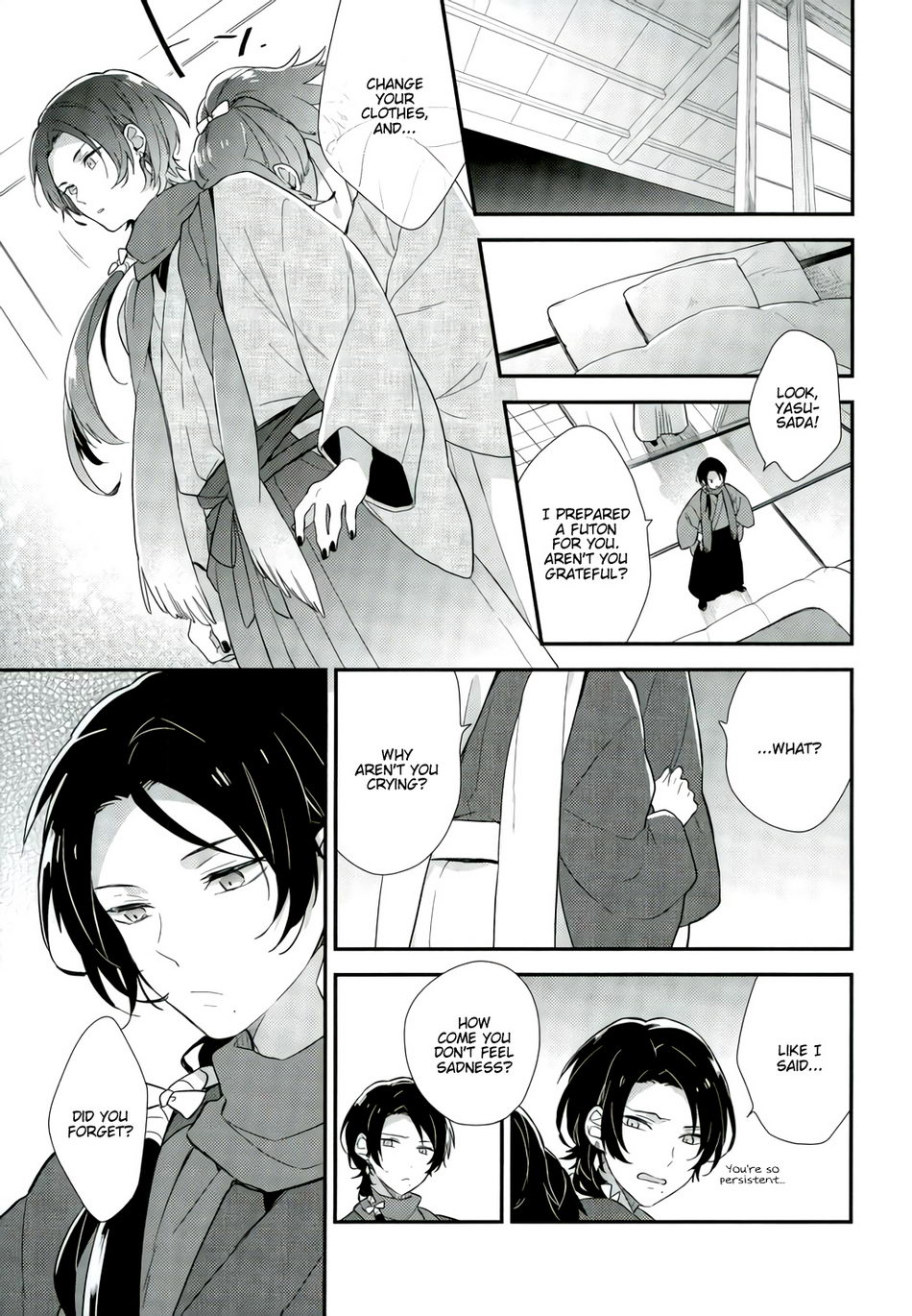 [Eterno (Yone)] Touken Ranbu dj – Sorezore no Namida [Eng] — 009