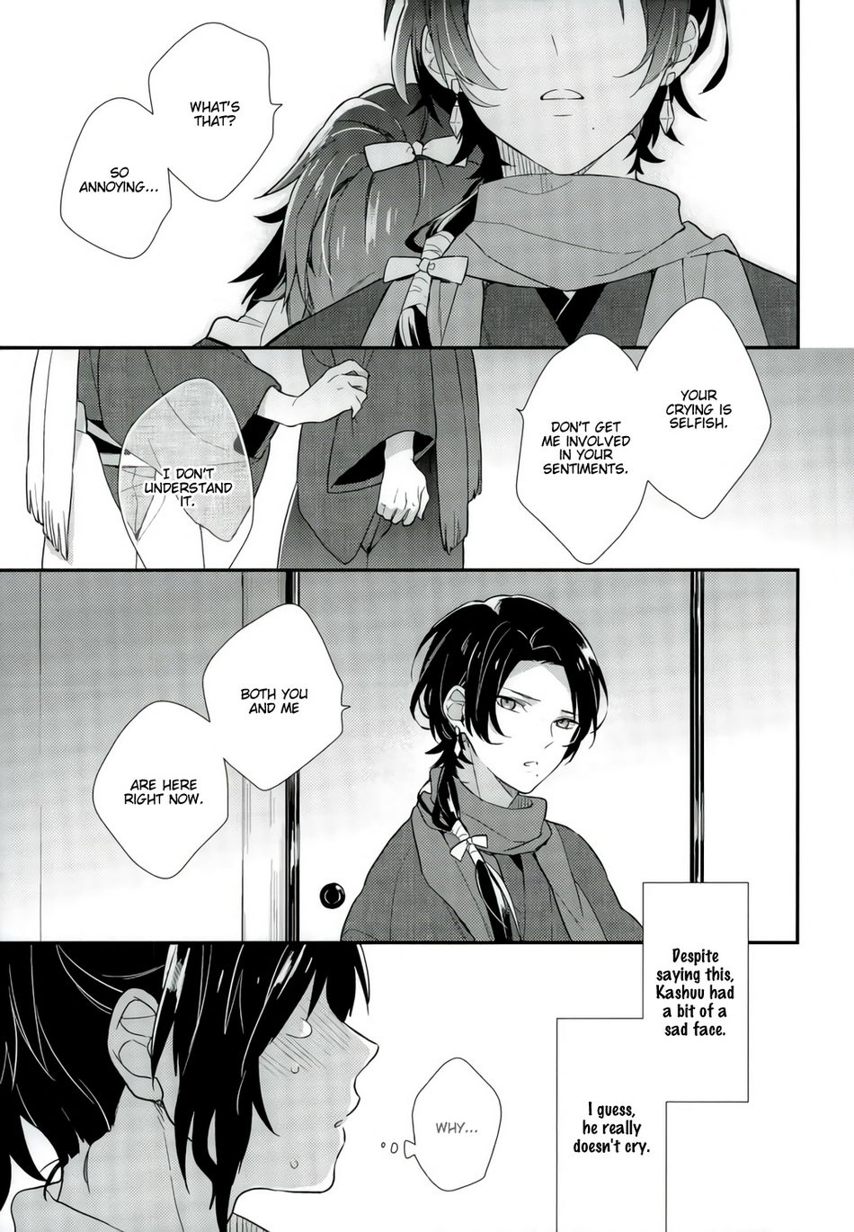 [Eterno (Yone)] Touken Ranbu dj – Sorezore no Namida [Eng] — 011