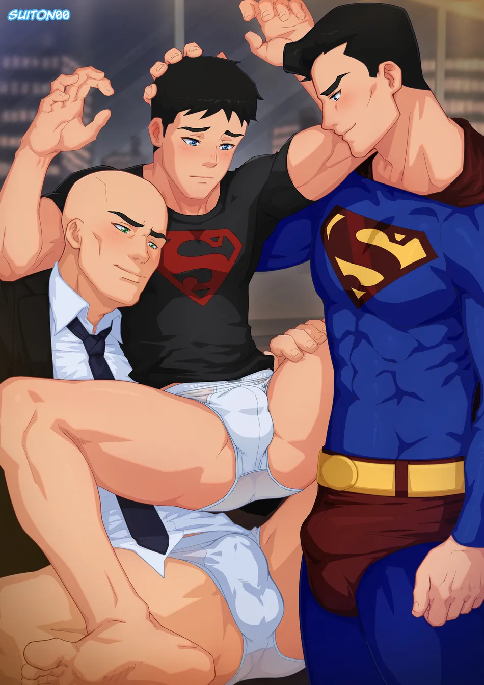 [Suiton] Young Justice – Lex Luthor and Superman X Superboy #1 — 001