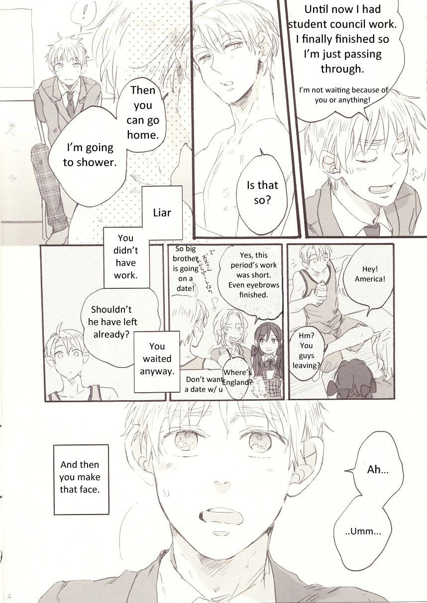 [Bliss] Ima sugu kisu me – Hetalia dj [Eng] — 003