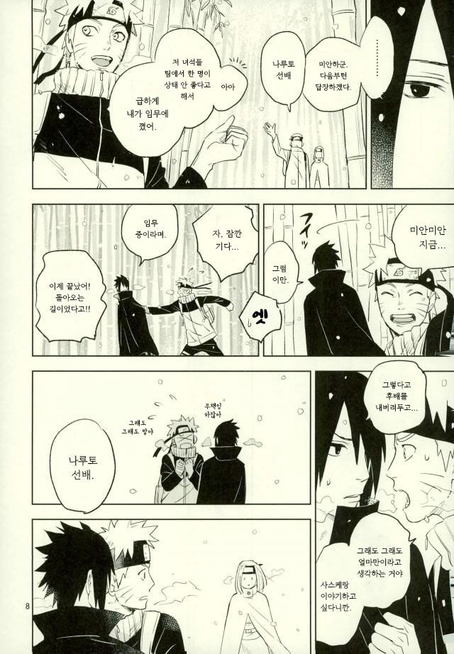 [Nekodaisuki (Yunopanchako)] Yukimichi – Naruto dj [kr] — 006