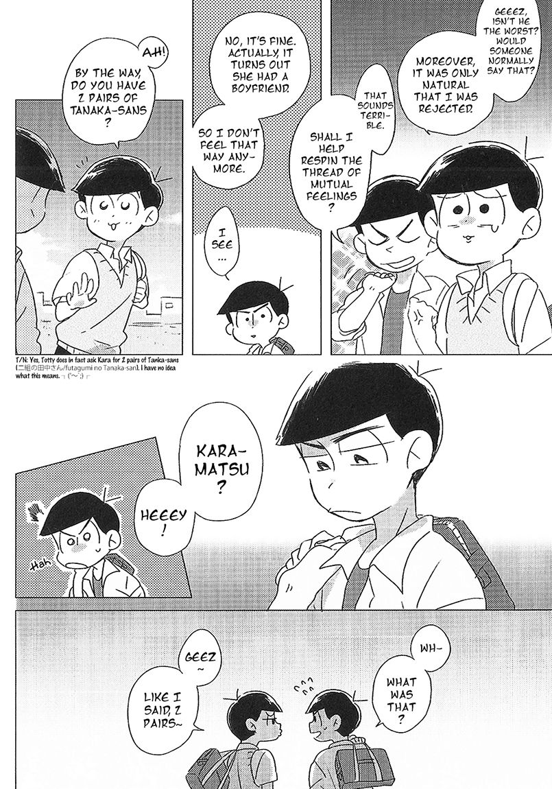 [39614/ Karasawa Juka] Osomatsu-san dj – Baka wa nigai memorii o yobisamasu [Eng] — 008