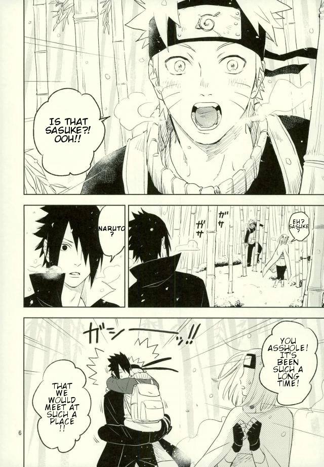 [Nekodaisuki (Yunopanchako)] Yukimichi – Naruto dj [Eng] — 003