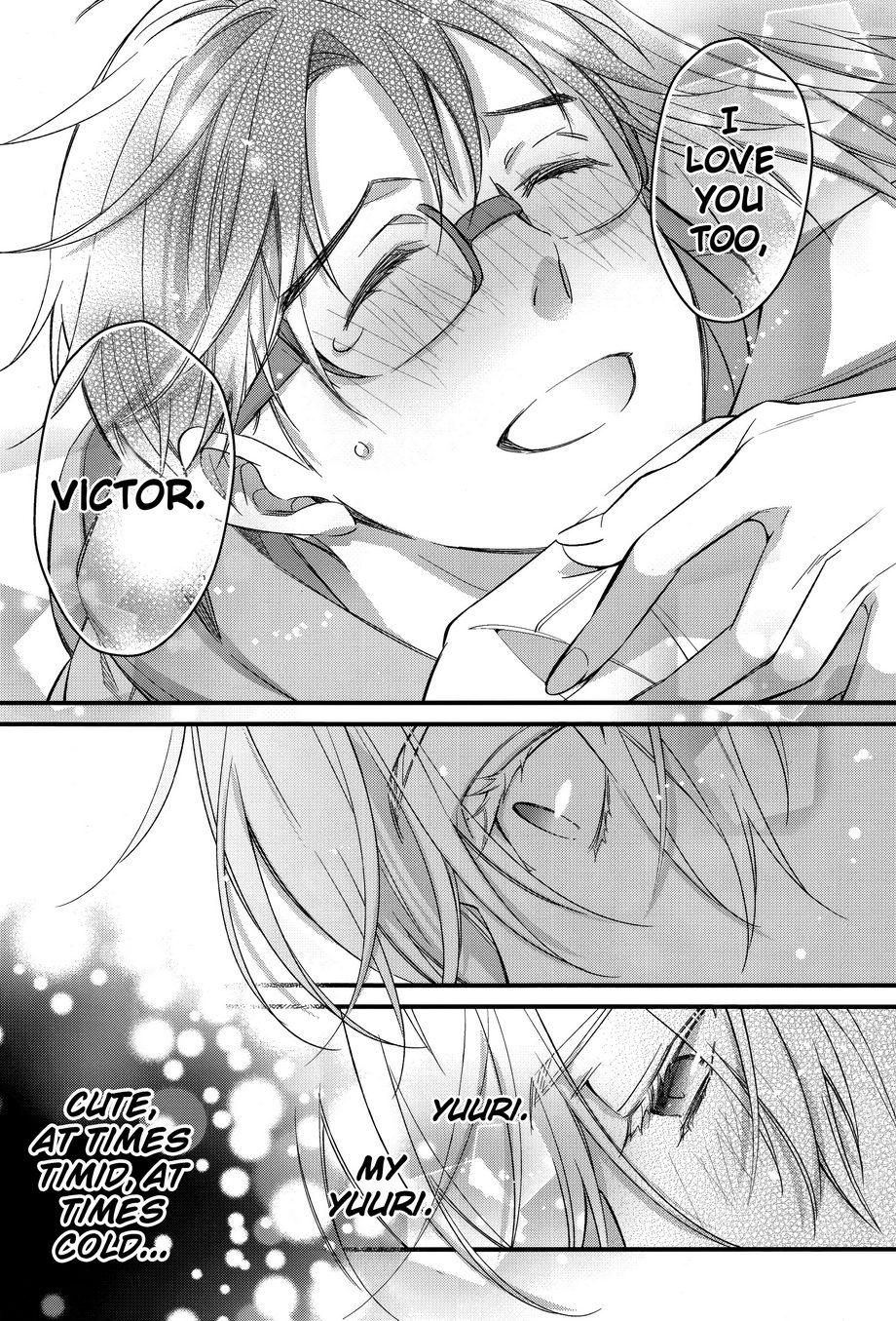 [Kuchibiru kara sandanjuu (Etou Kira)] Legend in love – Yuri on Ice dj [Eng] — 026