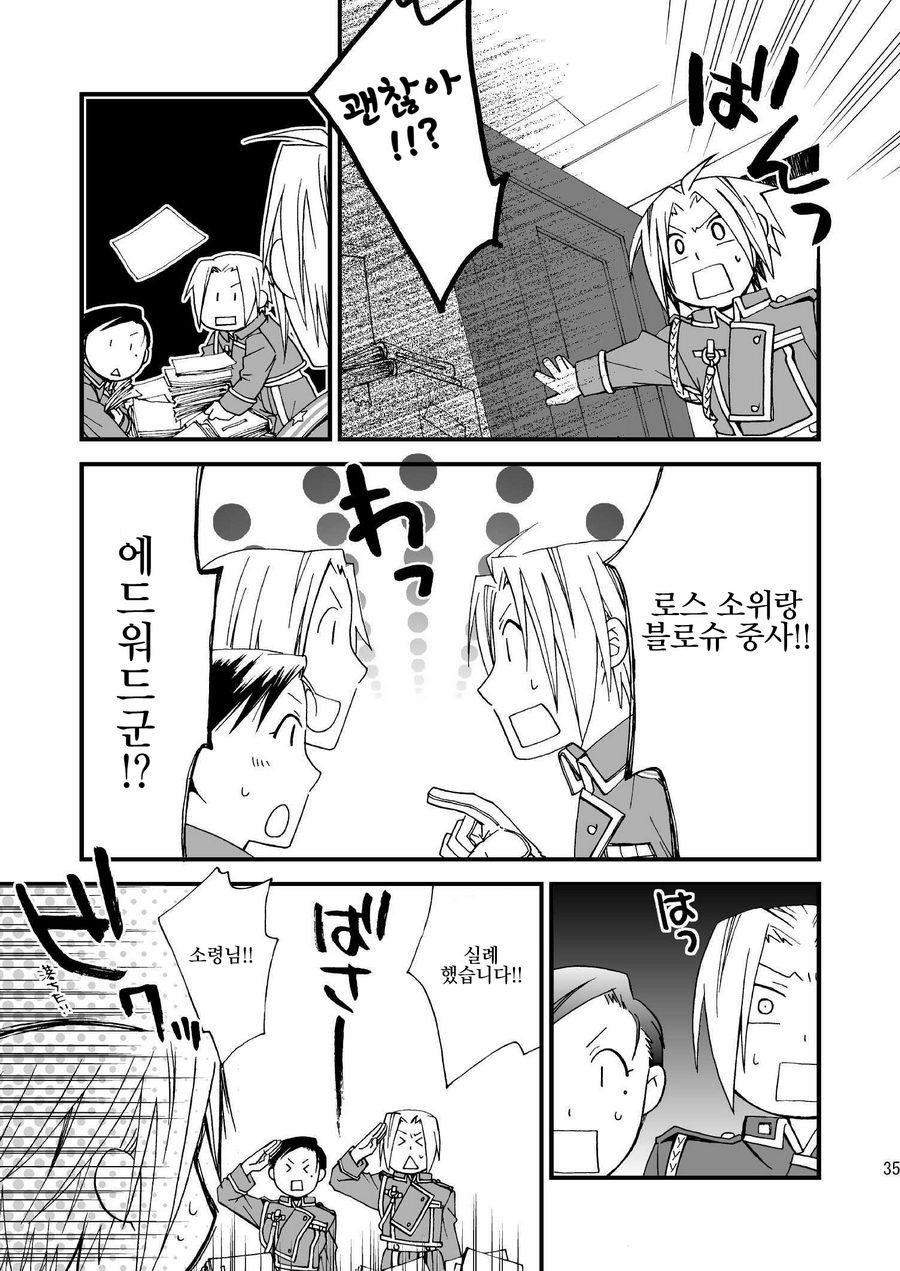 [OHIRUNENYANKO/ Rakia Sakaki] Wild rose and the Canary – Fullmetal Alchemist dj [kr] — 035