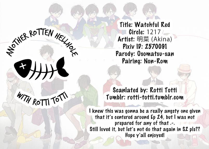 [1217/ Akina] Osomatsu-san dj – Oitekebori no aka [Eng] — 055