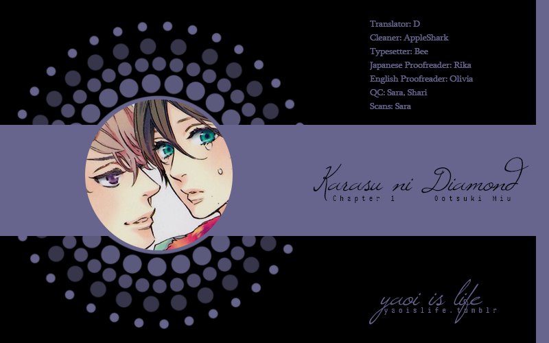 [OOTSUKI Miu] Karasu ni Diamond [Eng] — 001