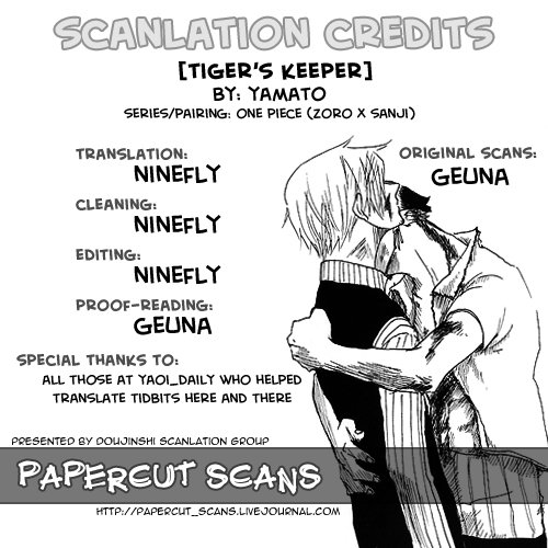[HAGA Inochi / Ichioku] One Piece dj – Tiger’s Keeper [Eng] — 002