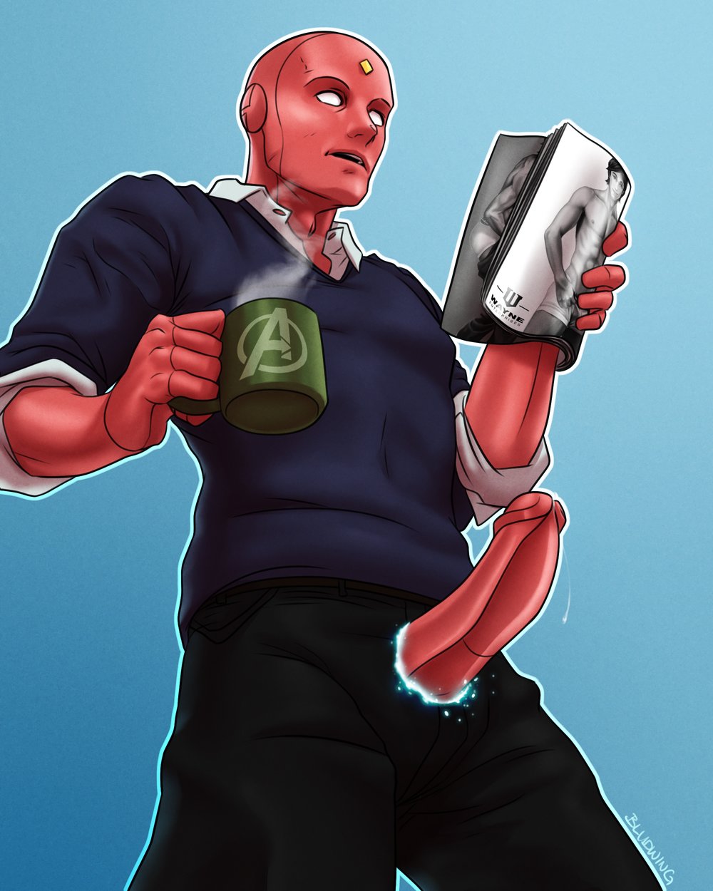 [Bludwing] Alibaba Saluja (Magi) + Vision (Avengers) — 003