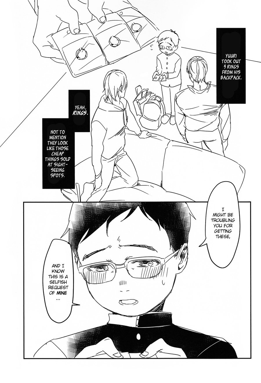 [Rain Rainbow (DoraBmon)] Yuujuufudan ni Korosareru | Killed with Indecisiveness – Yuri!!! on Ice dj [Eng] — 032