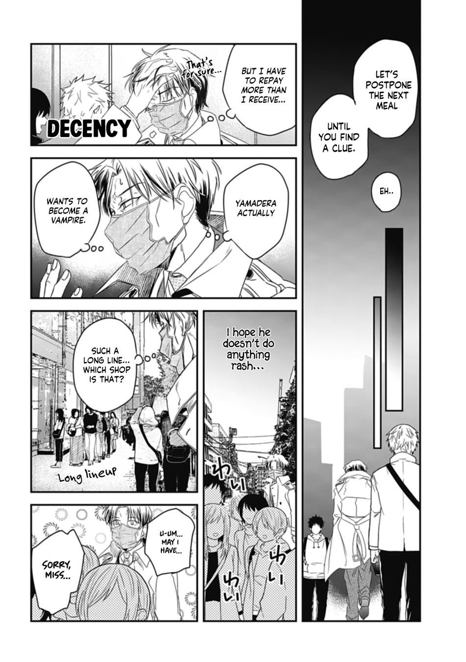 [AMIDA Muku] Yabun ni Kyuuketsu Shitsureishimasu [Eng] (update c.7) — 116