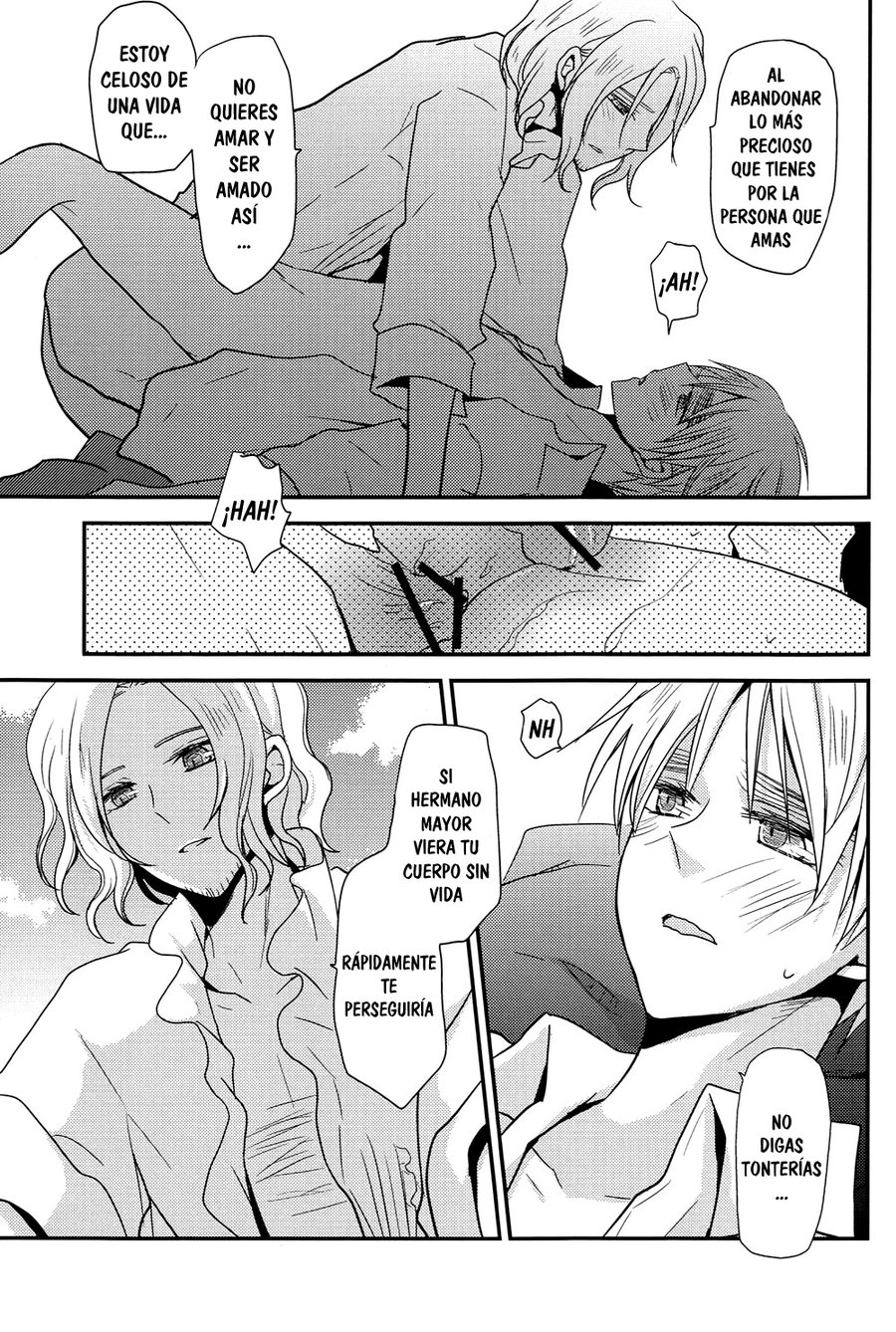 [Dolce Einsatz (TOMOE Kiko)] Hetalia dj – Cruel, Lovely Queen [Spanish] — 016