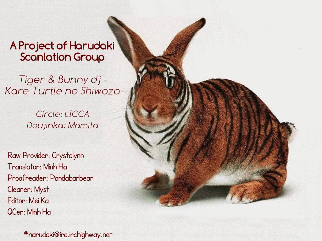 [Licca/ Mamita] Tiger & Bunny dj – Kare Turtleneck no Shiwaza [kr] — 001